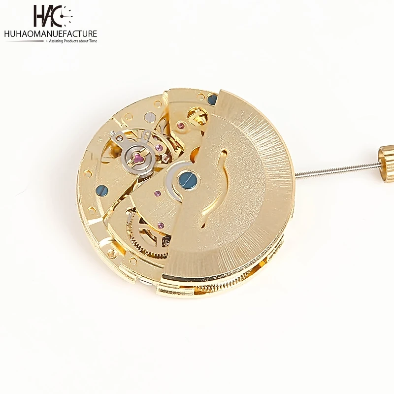 Swiss  8205 Chinese Supplier Custom Round Original Movement metal Waterproof Mechanical Watch   movement