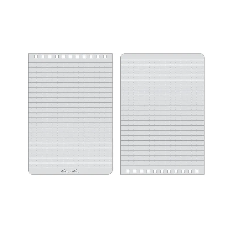 Waterproof mori rock paper stone paper coil tear and folding waterproof inner page dotted line notebook