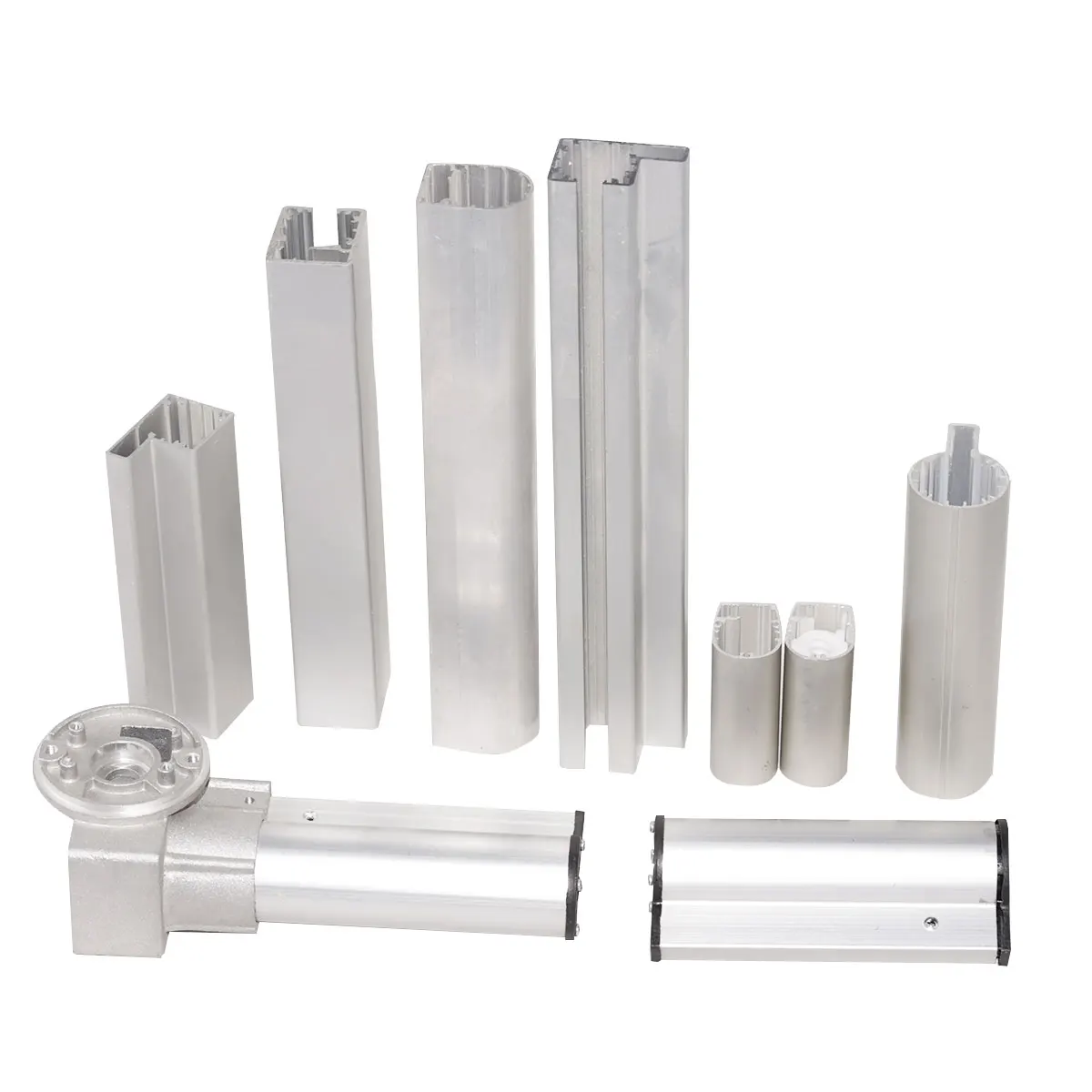 Customized Aluminum Casting Parts Servo Motor Housing Extrusion profile cnc machined spare parts Precision Aluminum Housing Part