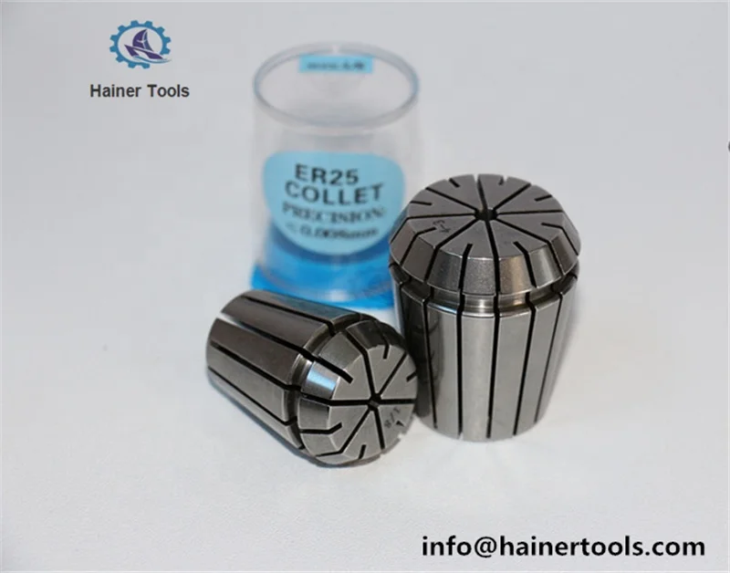 Factory supply high quality material 65Mn DIN6499B ER40 spring collet for cnc machine tools center