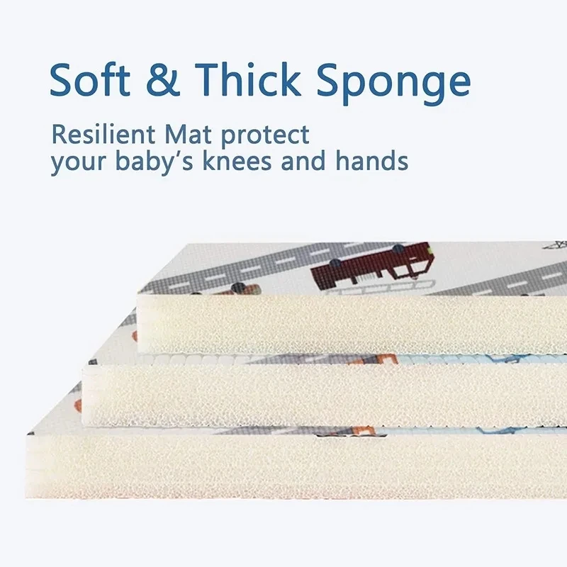 Baby Play Mat Extra Large Foldable Foam Floor Play Mat for Babies XPE Waterproof Crawling Mat Anti slip Baby Playmat