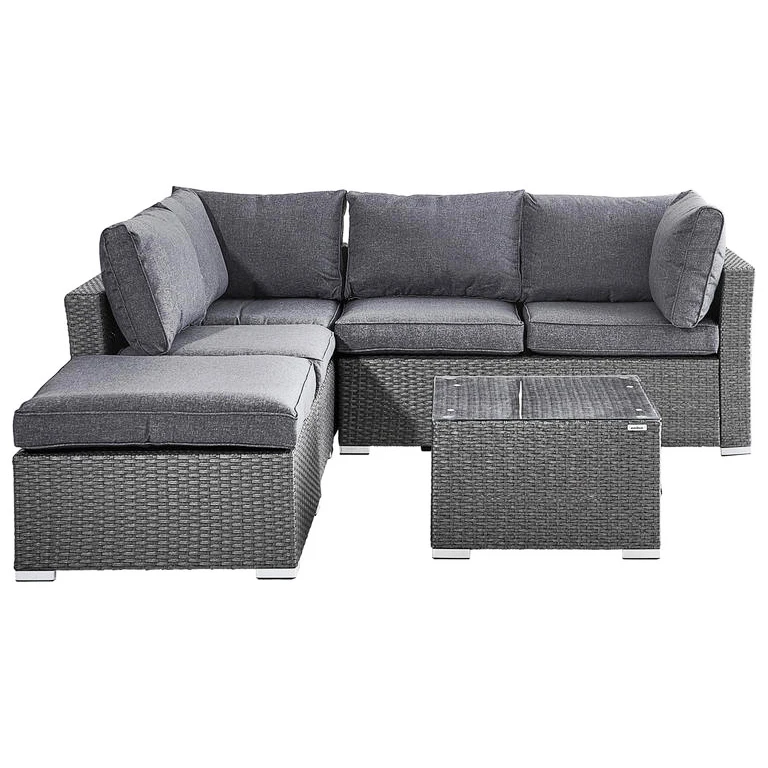 Best Quality Promotional Outdoor Garden Sofa Sets For Patio Courtyard Furniture Rattan Sofa  Corner sets