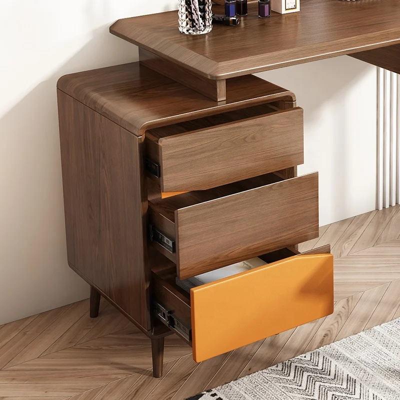 Round Mirrored Storage Master Bedroom Furniture Dressing Table Designs Modern