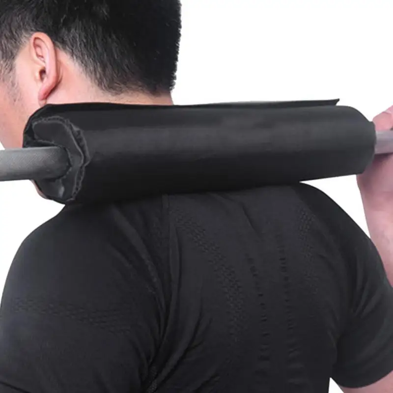 
Barbell Pad Squat Shoulder Protecter Gym Pull Up Black Foam Sponge Gym Pads For Hip Thrust Weight Lifting Barbell Pad 