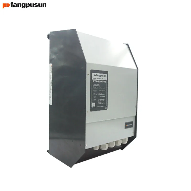 1 Fangpusun Hybrid Inverter charger low frequency for intelligent charge off and on grid solar power system with wifi data read