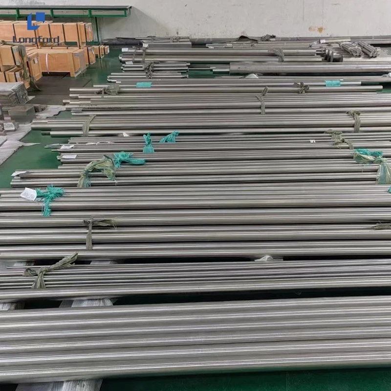 ASTM B338 Gr1 Gr2 Gr5 Gr4 Gr9 полированная титановая бесшовная труба высокой чистоты горячекатаная круглая для
