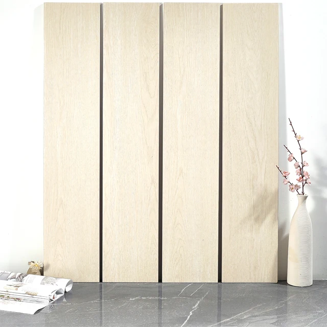 factory direct sale 200*1000mm non slip tile wood design wall tile wood look price floor wood tiles