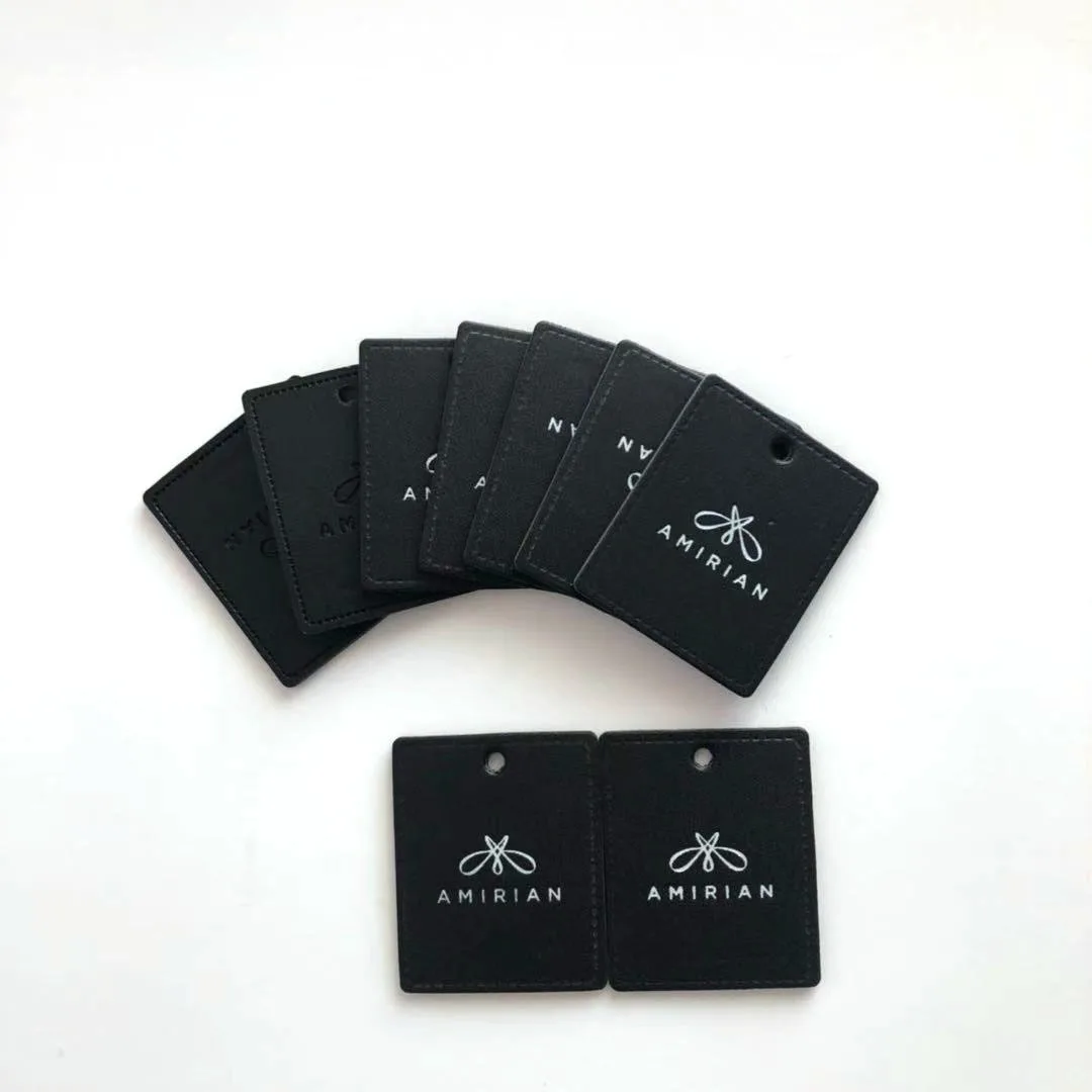 Professional customized leather tag, anti-leather tag, artificial leather tag