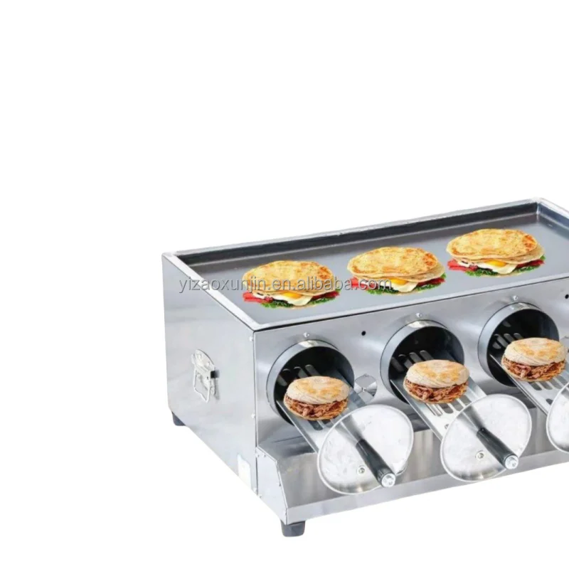 New Arabic Pita Pancake Fryer Snack Machine for Making Delicious Pancakes