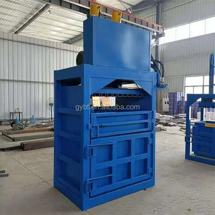 Automatic Baler Machine Hydraulic Pressing Packing PET Scrap Bottle Baler