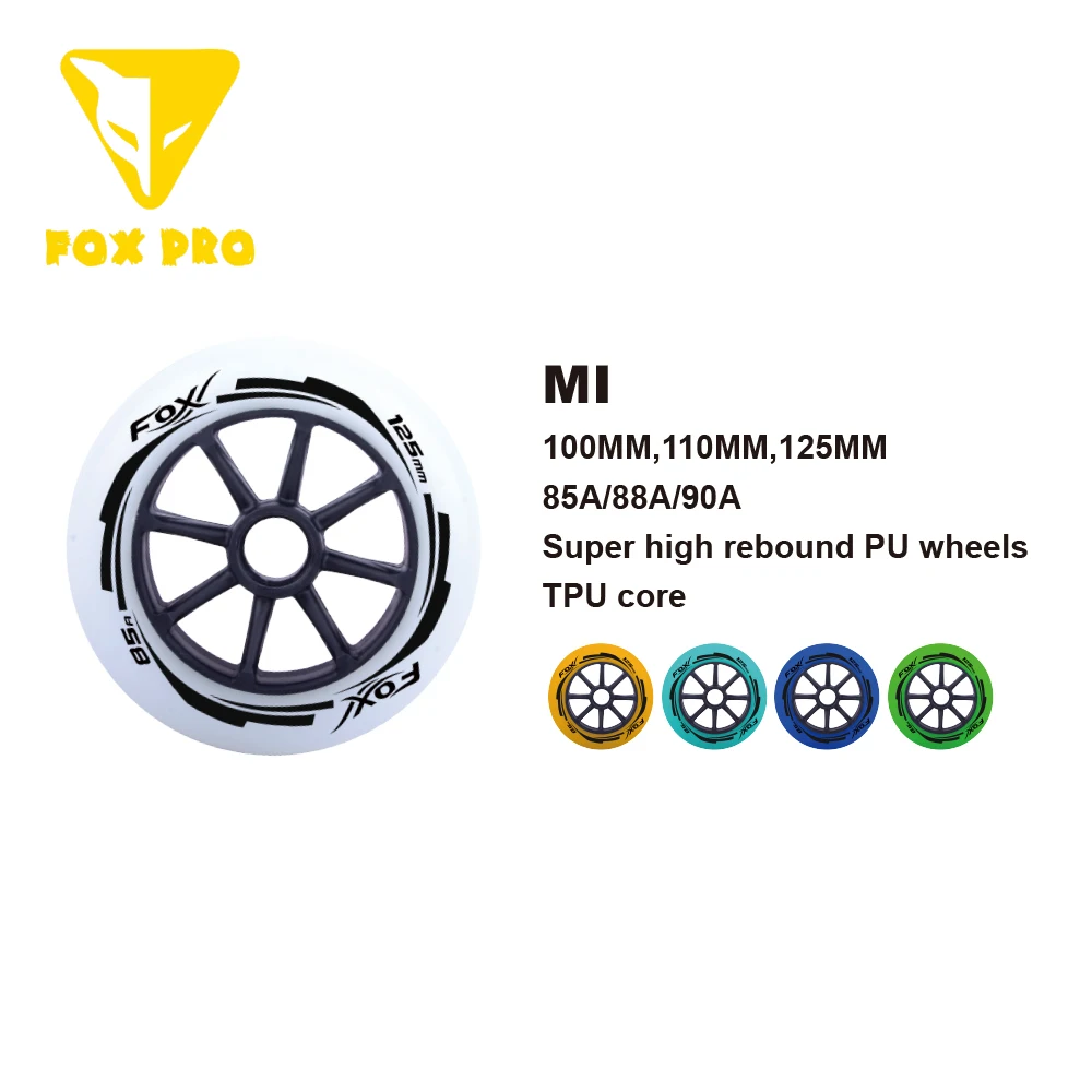 Высокоскоростные полиуретановые гоночные колеса для роликовых коньков