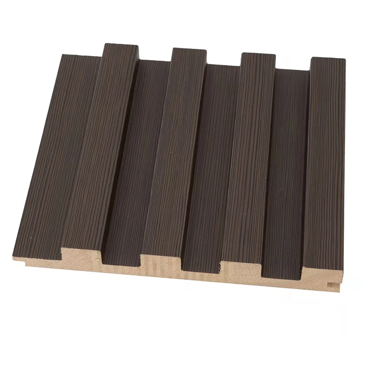 Factory Price Wood Grain Colors Slotted Wood Panels Teak Walnut Colors Wood-panels