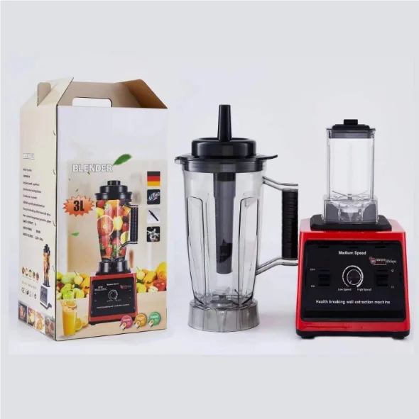 2024 Commercial Household Use 2-in-1 Heavy Duty Stainless Steel Fresh Fruit Juicer Smoothie Mixer Blender Hot Sale blender