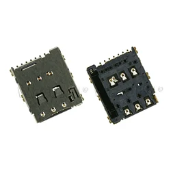 connector manufacturer 1.24H push push type 8pin with detect nano sim card connector KP13B-SF-PEJ