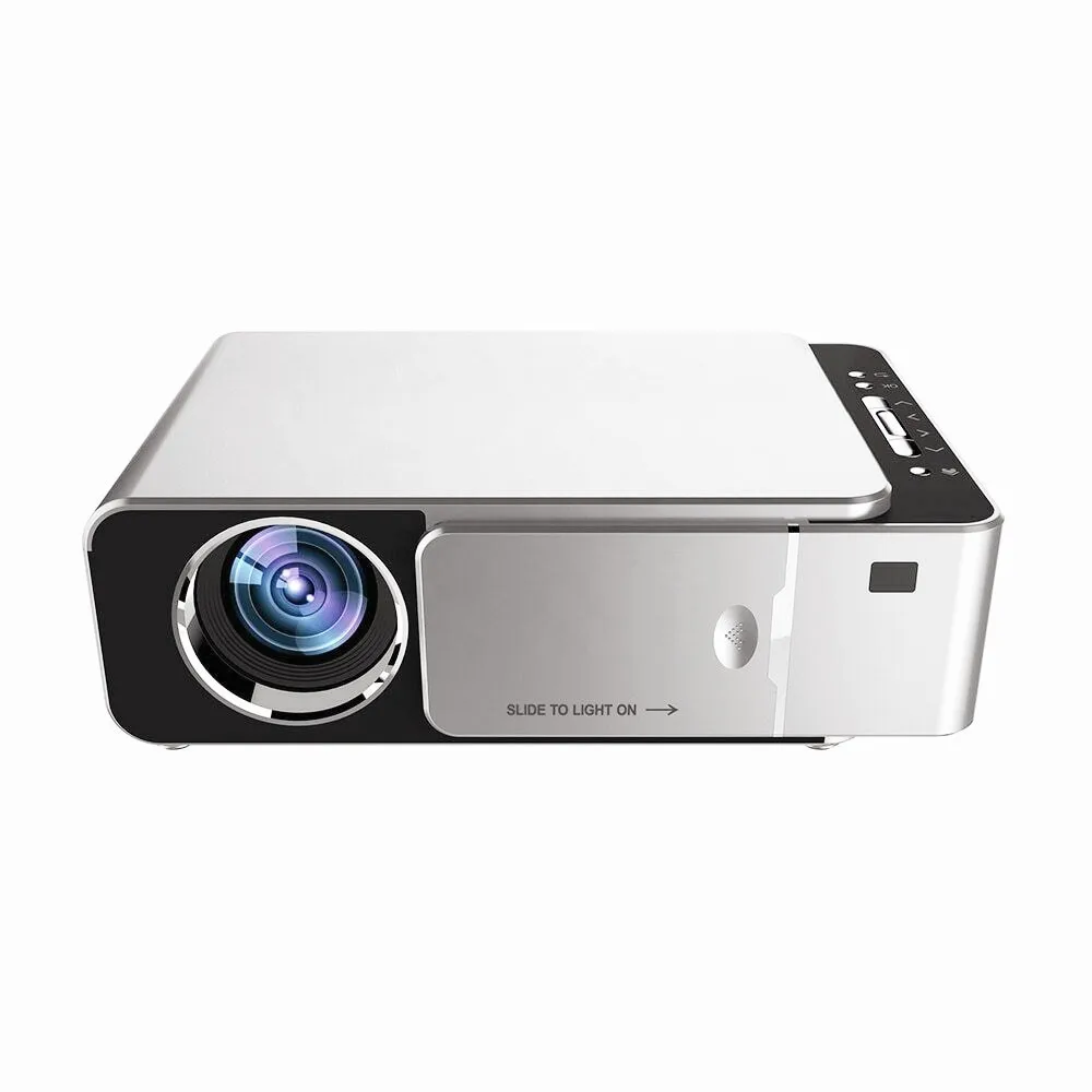 T6 LED Video Projector HD 720P Portable Option Android Wifi Beamer Support 4K Full HD 1080p Home Theater Cinema