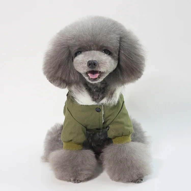 Wholesale Dog Vest Coat Winter Cold Weather Jacket Sweater For Winter warm Dog clothes
