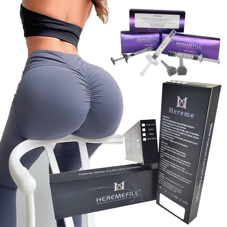 Medical body bum enlargement ha hyaluronic acid gel injection buttock dermal filler