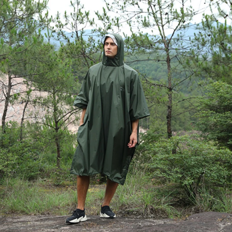 custom peva eva pvc pu oxford outdoor mountaineering climbing camping hiking rain coat poncho girl women men car raincoat china