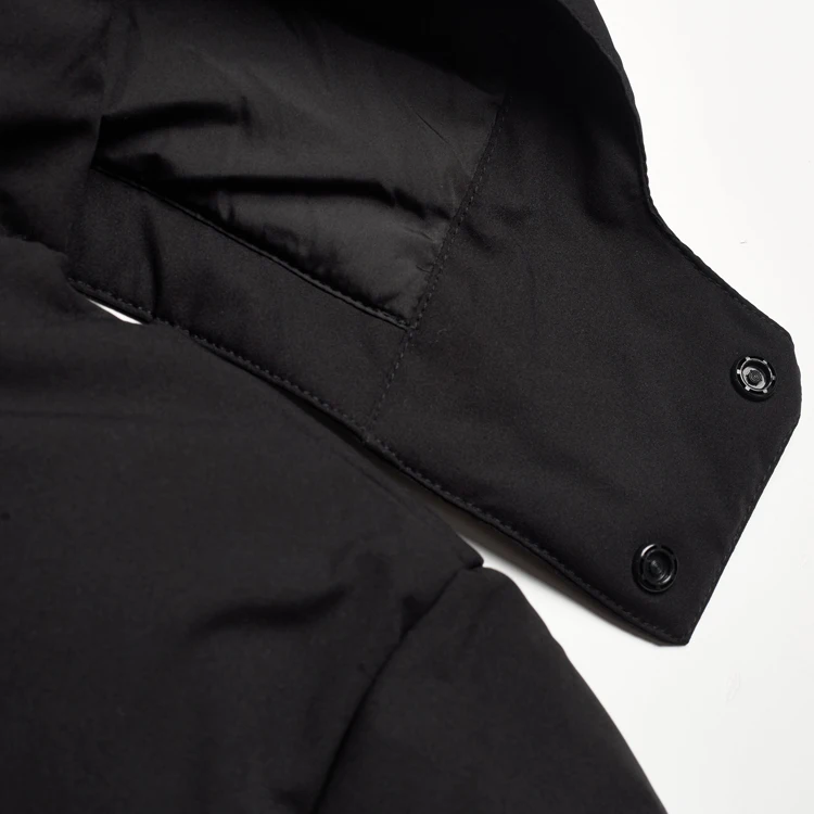 Custom Outdoor Mountain Waterproof Padded Down Coat Hoodie Puffer Bomber Jacket Snow Man Down Jackets