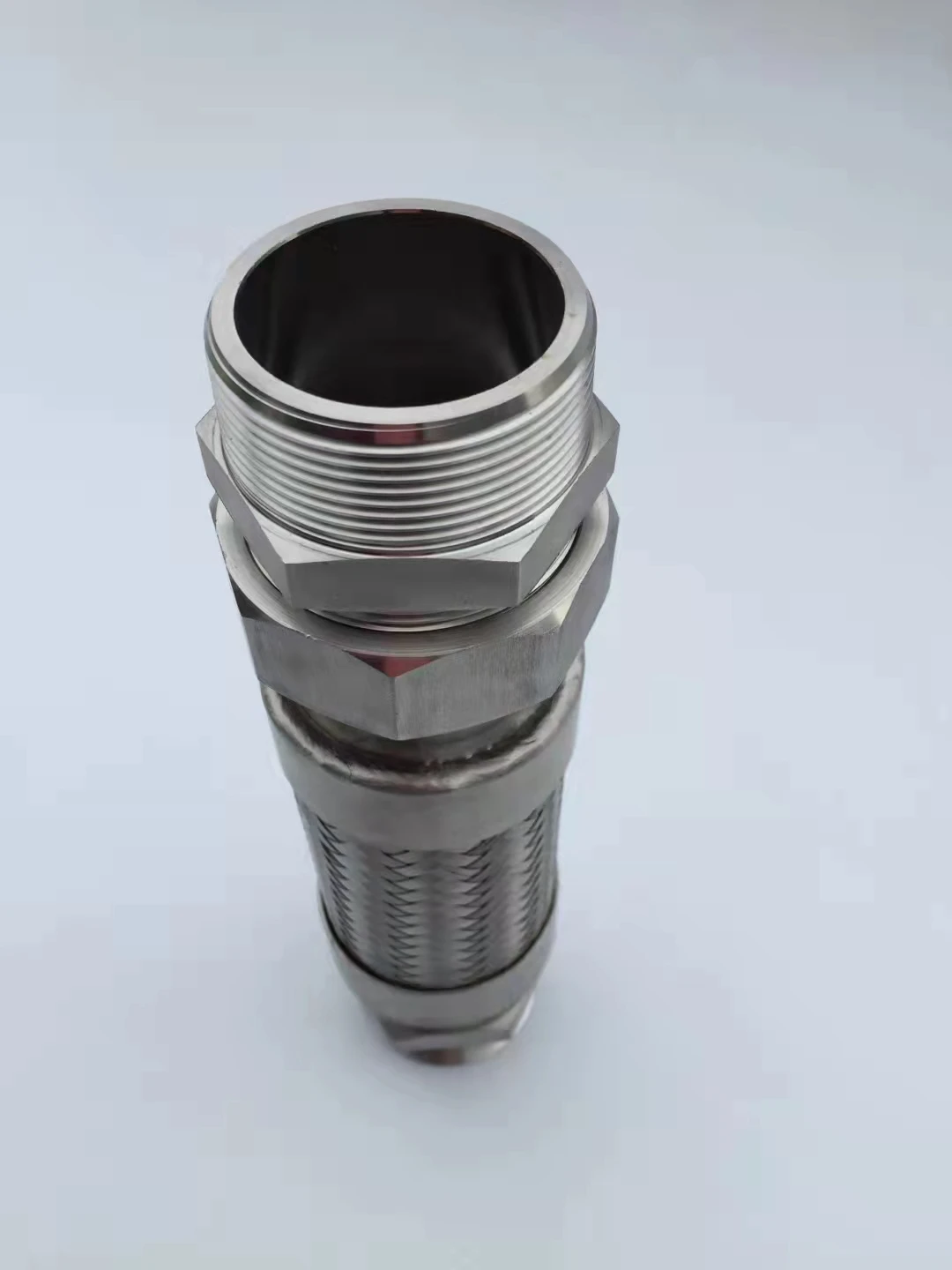 steel flexible pipe  flange joint braided flexible stainless steel braided hydraulic hose for gas steam oil petrol