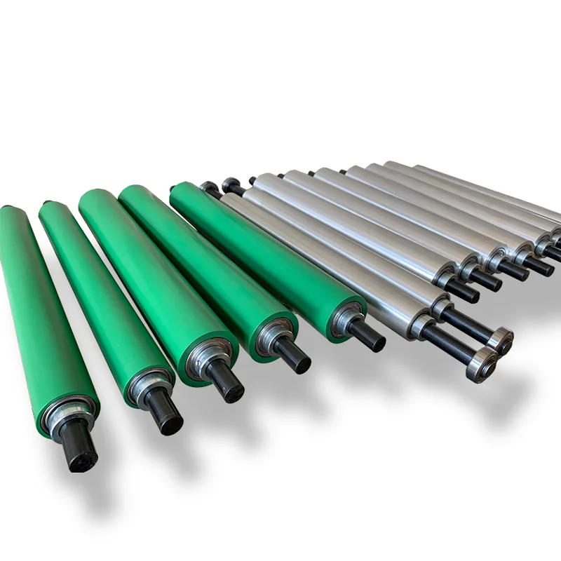 factory customized aluminum guide roller conveyor idler rollers