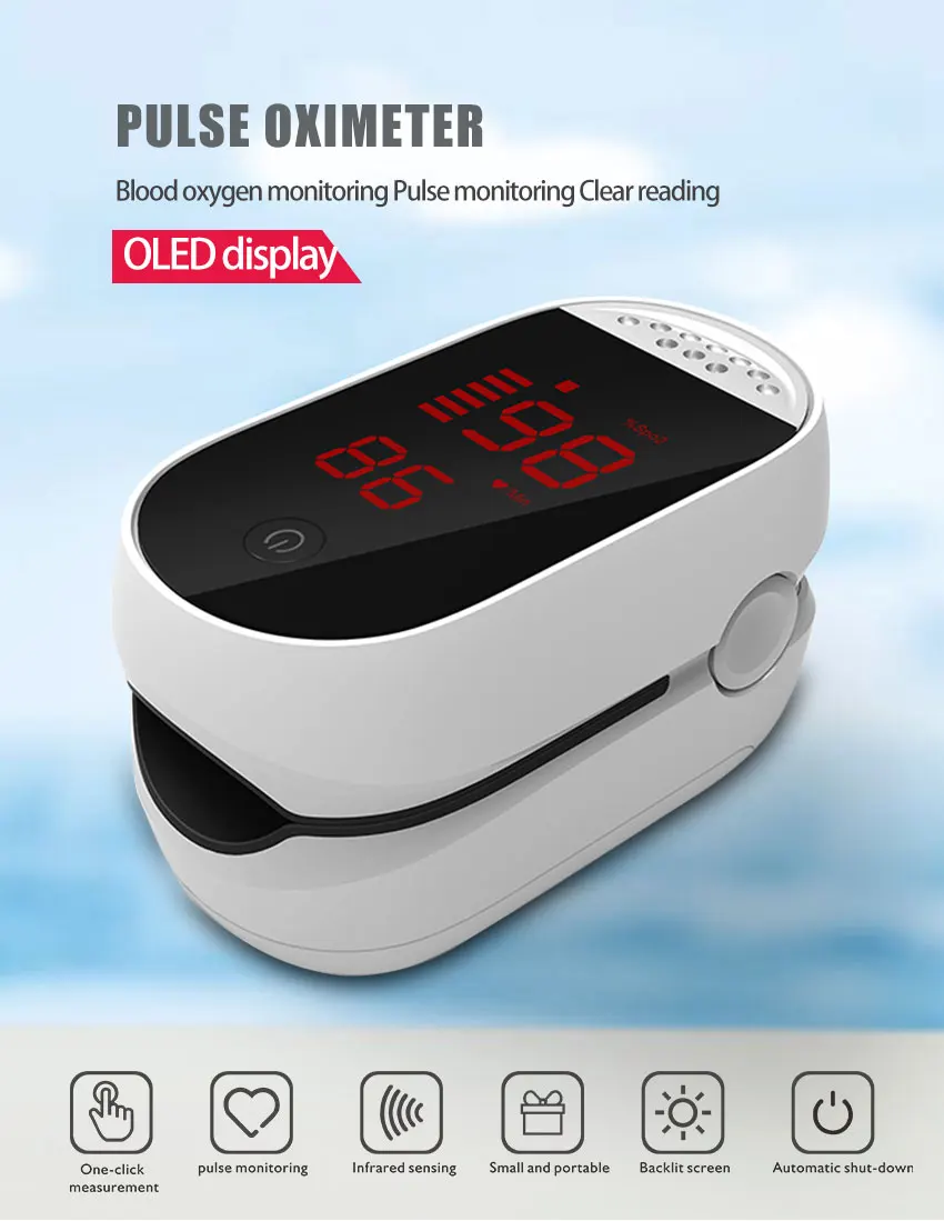 Цифровой Пульсоксиметр