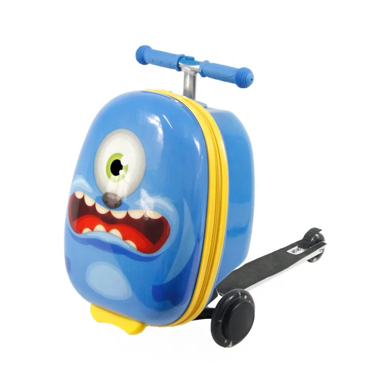 Mochilas Scooter CAPPE cartoon design airport travel waterproof trolleys suitcase Kick Scooters luggage