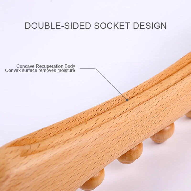 Wood Massager Roller Maderoterapia Kit Maderotherapy Wood Therapy Massage Tools Set