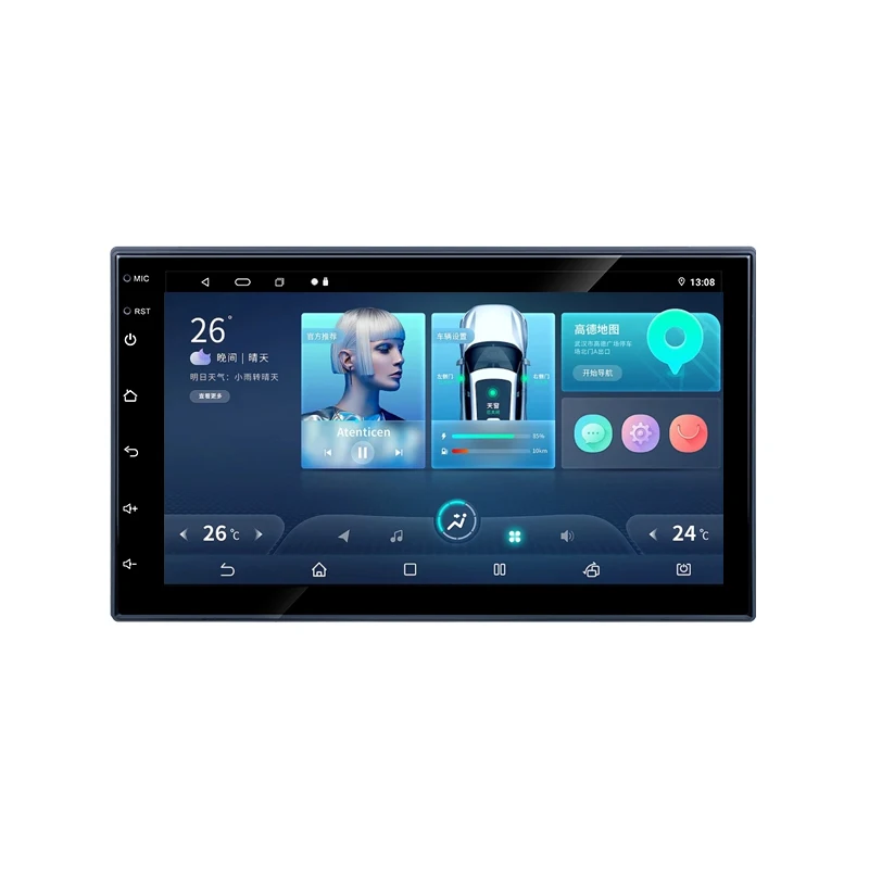 10inch Touch Screen Rear Seat entertainment system Wireless Carplay Smart mp5 player Android Car Headrest Monitor