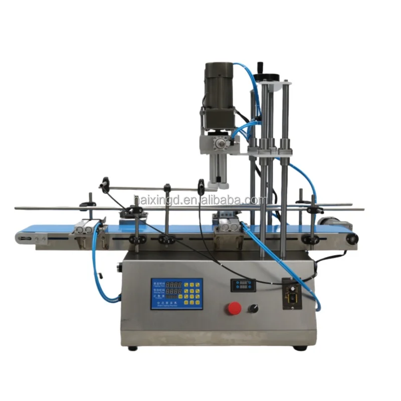 Hot New Product Table Type Bottle Screw Capping Machine Pneumatic Cap Sealing Bottle Capping Machine