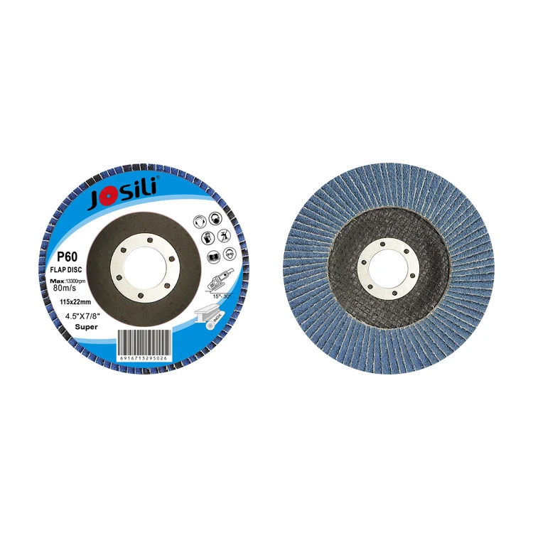 T27/T29 flap wheel 115 josili quality professional flap disc abrasive grinding disc