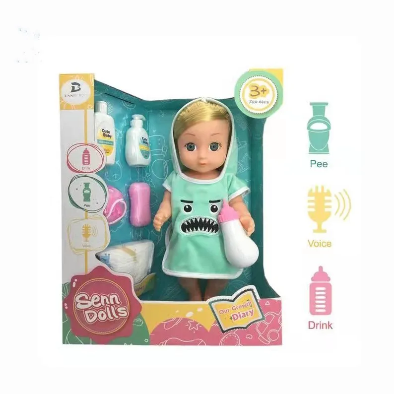 Juguetes Baratos 14 Inch Cute Multi-Function Kids Gift Educational Dolls