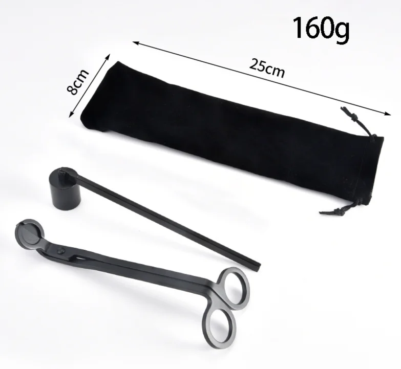 HYSTIC  Candle cutter Wholesale  Multi-color Wick Trimmer  Snuffer Candle Accessories candle Scissors Set