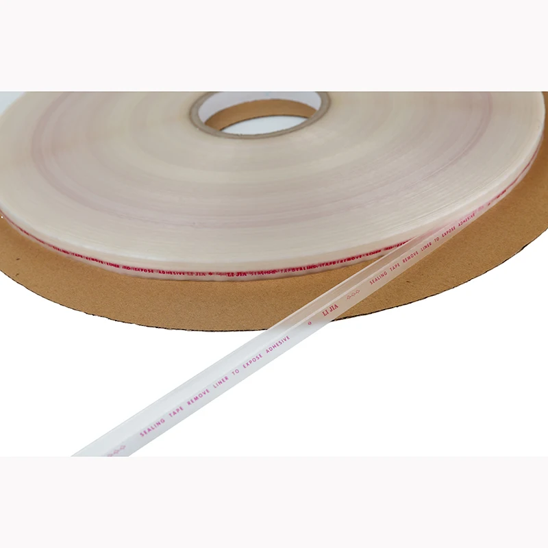 Superior Pe Film Bag Sealing Tape Reseal Clothes Packages Many Times
