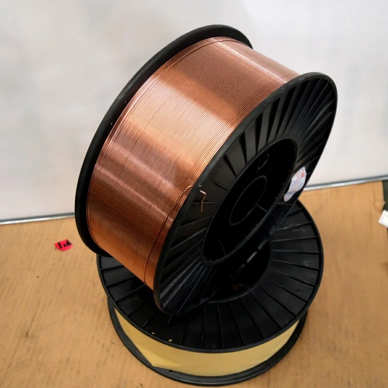 AWS ER70S-6 / ER50-6 0.6/0.8/0.9/1.0/1.2mm Carbon Steel Gas Shielded Mig Welding Wire