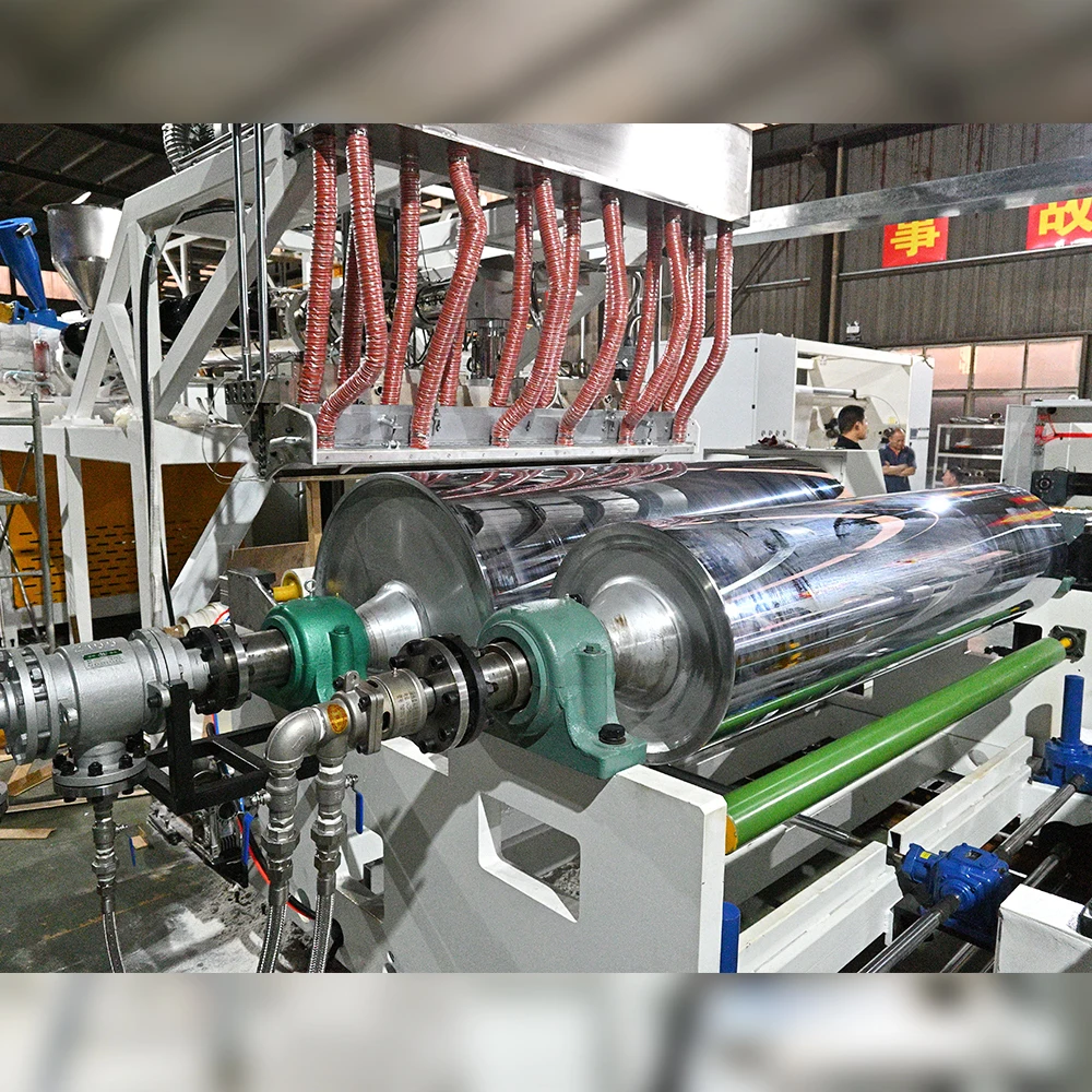 Pvb laboratory cast making etfe production in china Casting Film Extruder Combo machine