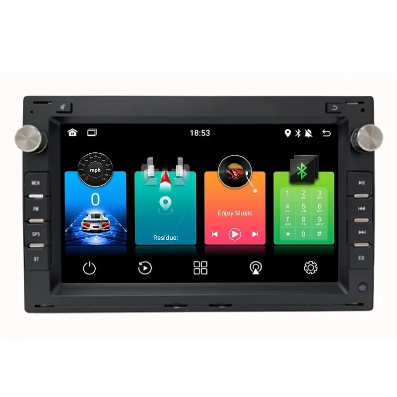 2+32G 7inch Carplay Car Radio Multimedia Player Android 11 For VW PASSAT B5 MK4 MK5 SHARAN Jetta Bora Polo TRANSPORT T5 CITI CHI