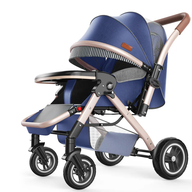 Cost effective baby doll strollers pram wheels reverse armrest foldable walker lightweight pushchair from China factory