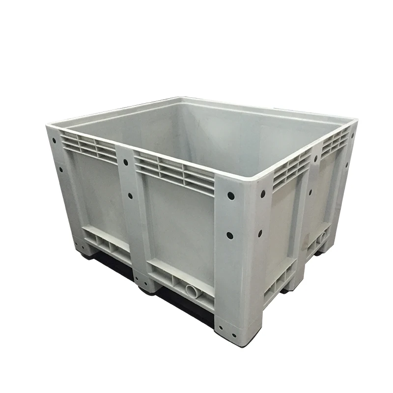  Сверхмощный hdpe твердый жесткий Мега штабелируемые пластиковые поддоны ящики для