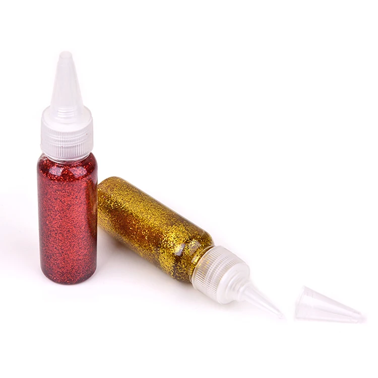 High Quality School Children DIY Craft Glitter Glue Non-toxic Art Glitter Glue Set For Drawing