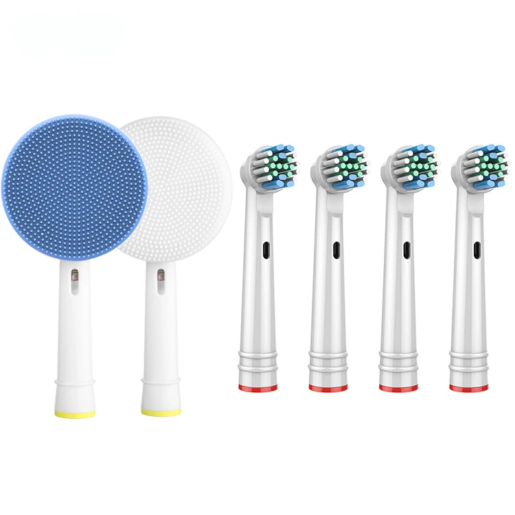 
Toothbrush heads and Facial Brush Cleansing Kit for OralB electric toothbrushes 