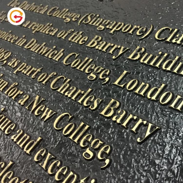 JAGUARSIGN Manufacturer Custom Etched Brass Name Plate Custom Engraved Metal Name Plaques for Company School