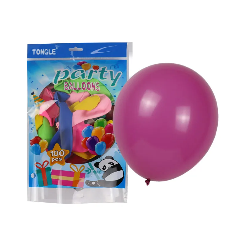 The latest 10-inch  fashion elegant luxury dazzling dark retro color Vintage latex balloon