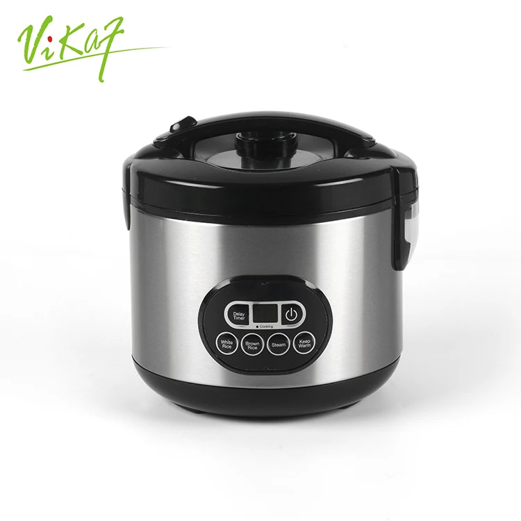 Kitchen Appliances Smart Cooking Household Rice Cooker Stainless Steel Housing With Free Accessories Digital Rice Cooker