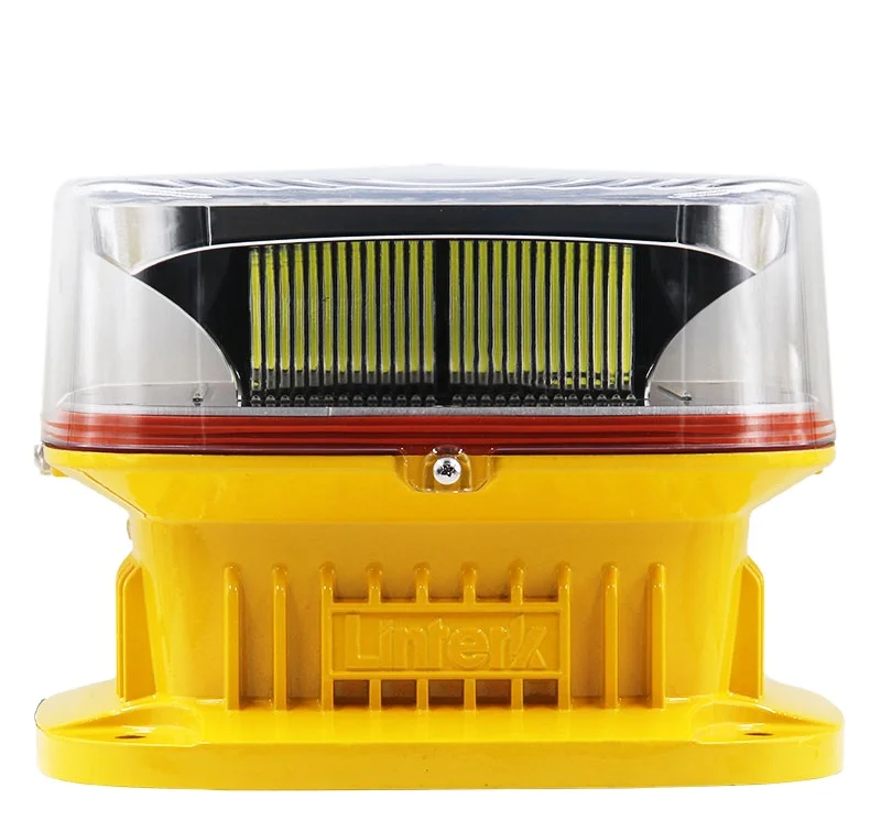 ICAO FAA solar powered Low Intensity Aviation obstruction warning Light