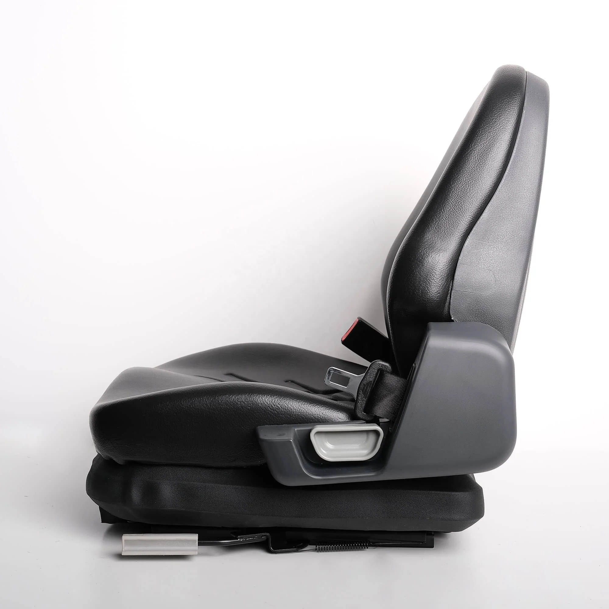 Universal Comfortable PVC Forklift Truck Seat with Integrated Bag Suspension Weight Adjustment for CLARK CAT Forklift Trucks