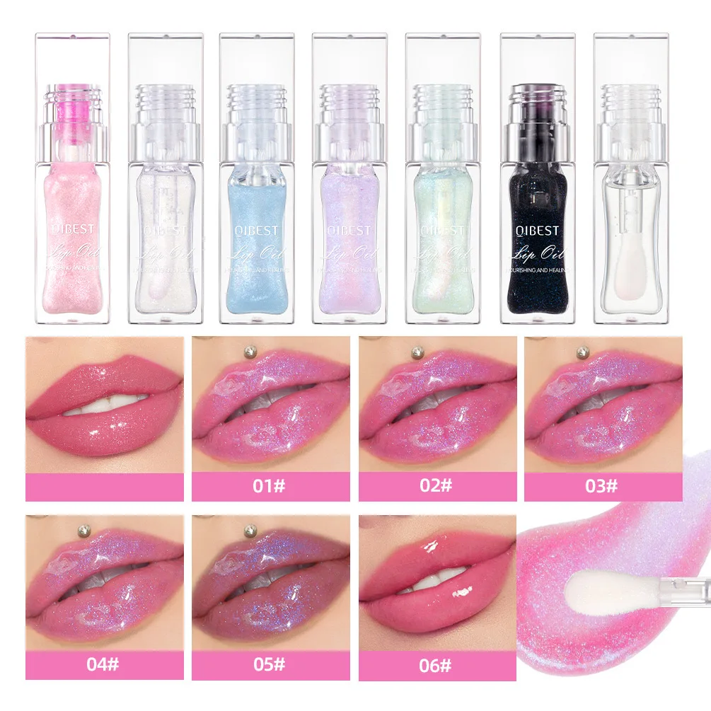 Your Logo Color Changing Lip Oil lip gloss Clear Shimmer Cosmetics PH Cruelty Free Vegan organic glitter liquid lipstick