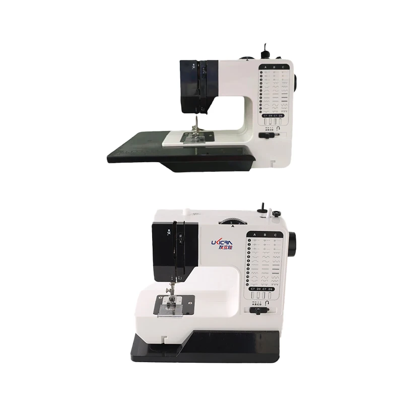Home Mini Portable Sewing Machine Power Electric Sewing Home Small Machine Single Thread Straight Sewing Stitching Machinery