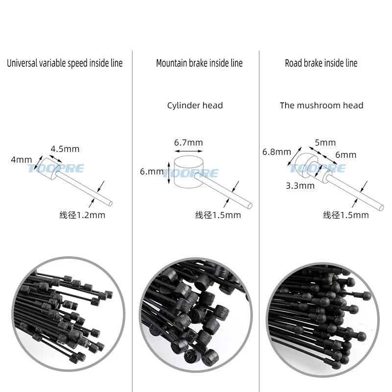 Brake Cable Core Variable Speed Inner Cable Road Mountain Bike Cable Core Stainless Steel