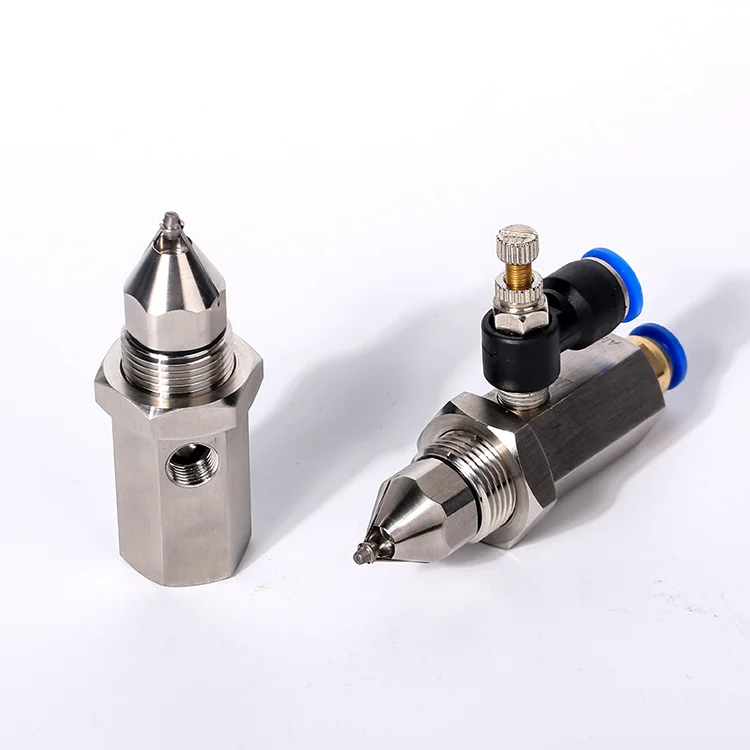 BYCO 316 Stainless steel spray air water ultrasonic atomizer nozzle